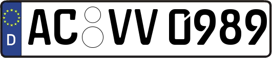 AC-VV0989