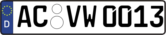 AC-VW0013