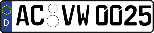 AC-VW0025