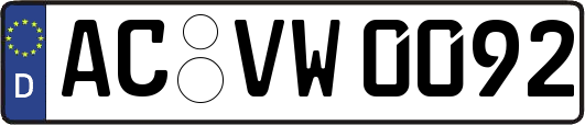 AC-VW0092