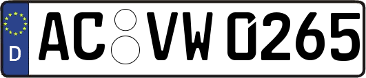 AC-VW0265