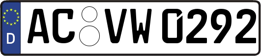 AC-VW0292