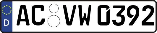 AC-VW0392