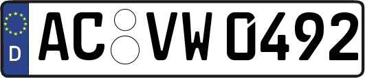 AC-VW0492