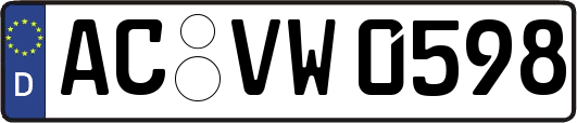 AC-VW0598