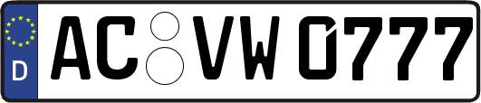 AC-VW0777