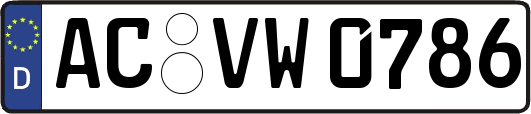 AC-VW0786