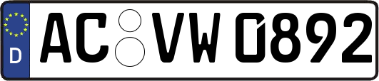 AC-VW0892