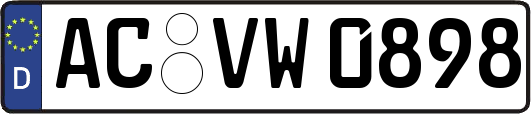 AC-VW0898