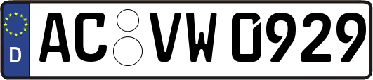 AC-VW0929