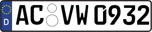 AC-VW0932