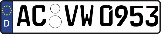AC-VW0953