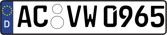 AC-VW0965