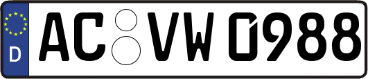 AC-VW0988