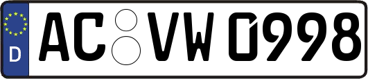AC-VW0998