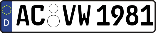 AC-VW1981