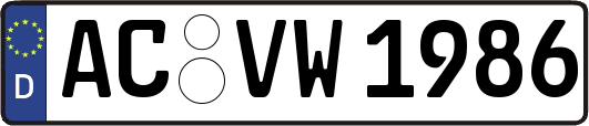 AC-VW1986