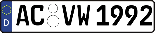 AC-VW1992