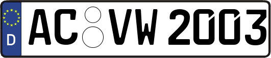 AC-VW2003