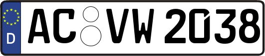 AC-VW2038