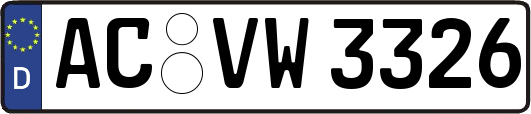 AC-VW3326