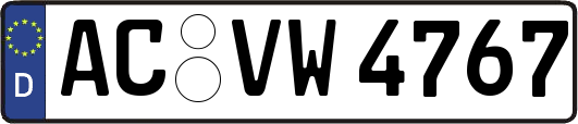 AC-VW4767