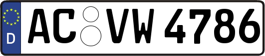 AC-VW4786