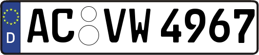 AC-VW4967