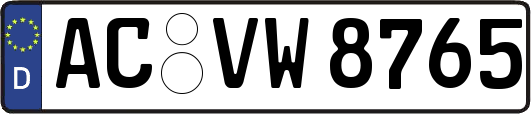 AC-VW8765