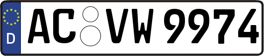 AC-VW9974