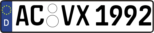 AC-VX1992