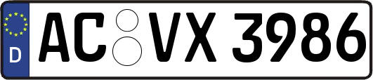 AC-VX3986