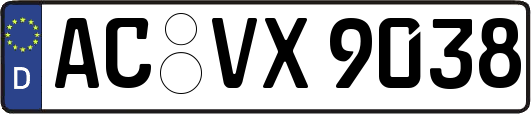 AC-VX9038