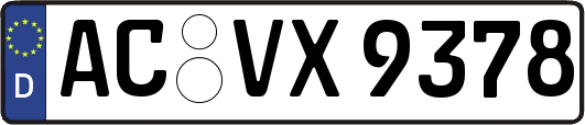 AC-VX9378