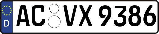 AC-VX9386