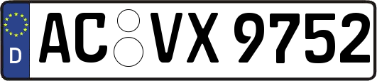 AC-VX9752