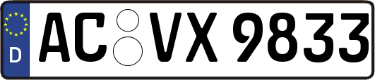 AC-VX9833