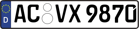 AC-VX9870