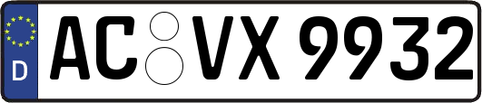 AC-VX9932