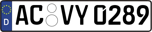 AC-VY0289