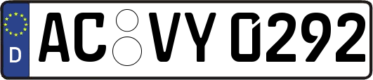 AC-VY0292