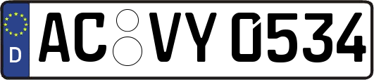 AC-VY0534