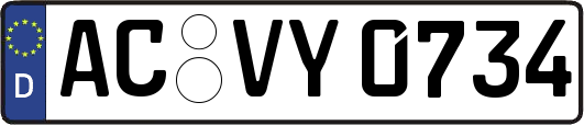 AC-VY0734