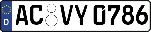 AC-VY0786