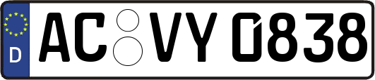 AC-VY0838