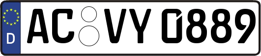AC-VY0889