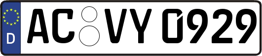 AC-VY0929