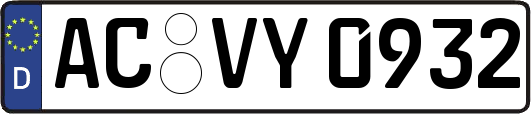 AC-VY0932