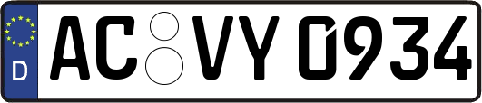 AC-VY0934
