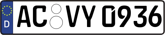 AC-VY0936